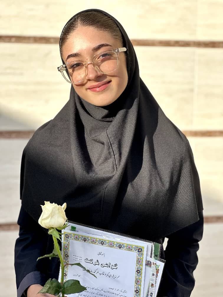 مارال رجب پور مقام سوم شنا